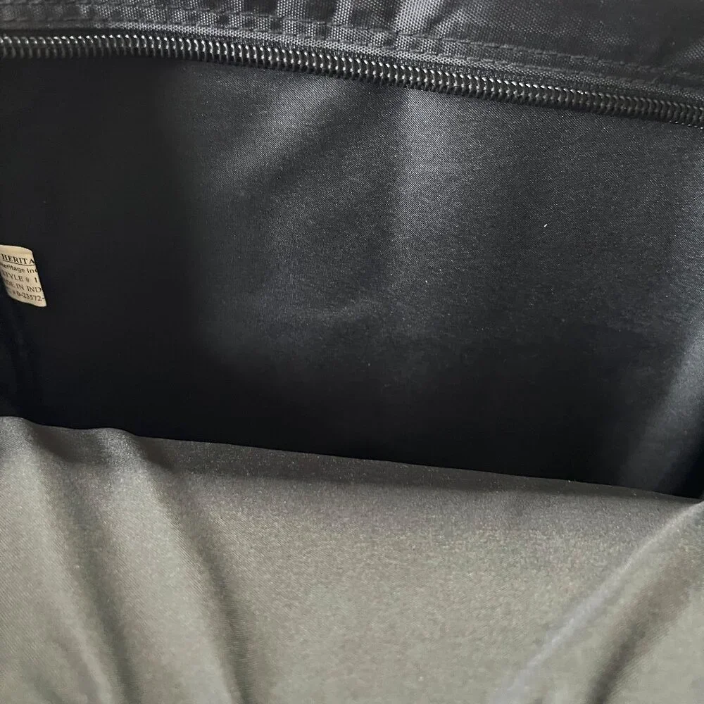 Heritage Laptop Backpack in Black